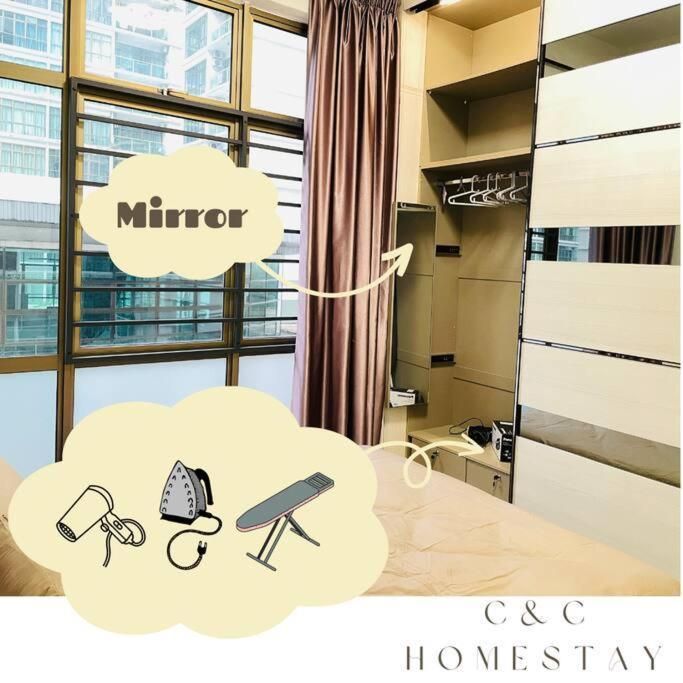 Palazio Mount Austin 2Br Studio Pool View With Tv Box-3 Plus 1 Pax C2-07 Johor Bahru Exteriér fotografie